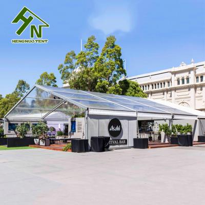 China Factory price UV-resistant/waterproof/fireproof 500 people outdoor transparent exhibition canopy tent for sale