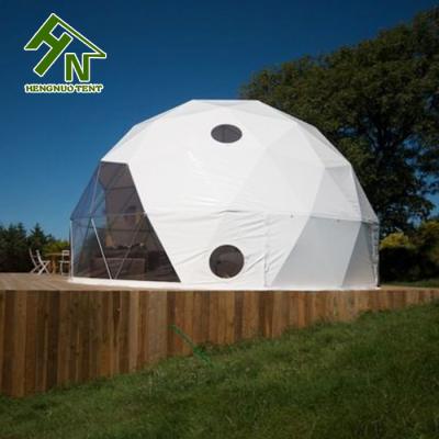 China Custom High Quality Waterproof/UV-Resistant/Flame Redardant Circular Gazebo Dome Tent House For Sale for sale