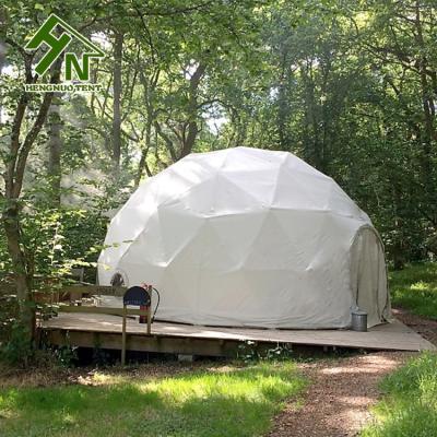 China Wholesale Glamping Outdoor Canvas Flame Redartant/UV-resistant/Water Proof Luxury Camping Kitchen Tents for sale