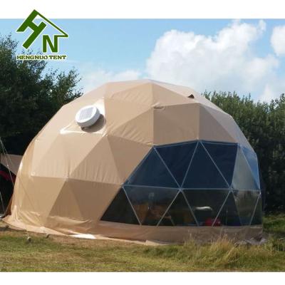 China Flame Redartant/UV-resistant/Water Resistant Outdoor Waterproof Luxury Hotel Tent Glamping Dome House for sale