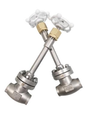 China Stainless Steel 304 CF8 DN20 Low Temperature Globe Valve for sale