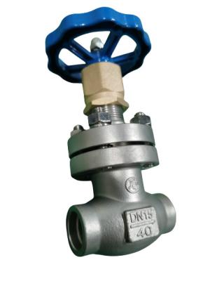 China Flange Connection DN15 PN40 Socket Weld Globe Valve for sale