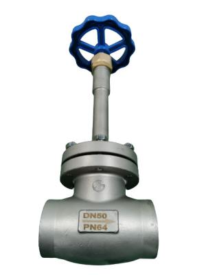 China Cryogenic 304 316 PN65 DN50 Socket Weld Globe Valve for sale