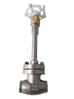 China DN65 SS304/316 Cryogenic Socket Weld Globe Valve for sale