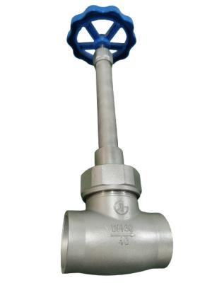 China 4 Inch Cryogenic Extended Bonnet Globe Valve For LNG , LC2H4 for sale