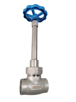 China Manual Operation Stainless Steel DN40 Cryogenic Globe Valve for sale