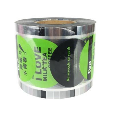 China Milk Moisture Proof Tea Cup Sealing Plastic Film Customized Plastic Cup Sealing Sealing Film for sale