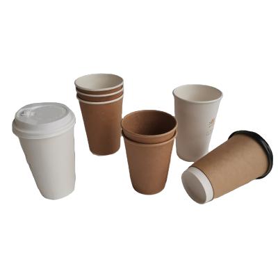 China Customized Disposable Manufacturer Printed Single Wall Paper Cup Coffee Paper Cup Disposable Paper Cup for sale