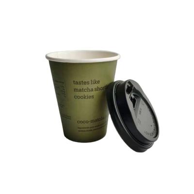 China Disposable Hot Sale Biodegradable Custom Paper Cup Paper Cups With Lids for sale