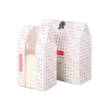 China New Pita Bread Paper Bag For Discount Square Bottom Recyclable Paper Bag Food Packaging for sale