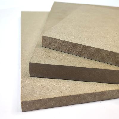 China 1.6mm 1.9mm Moisture Proof Sheet MDF Boards Panel Solid Wood Material MDF Board 16mm Prices for sale