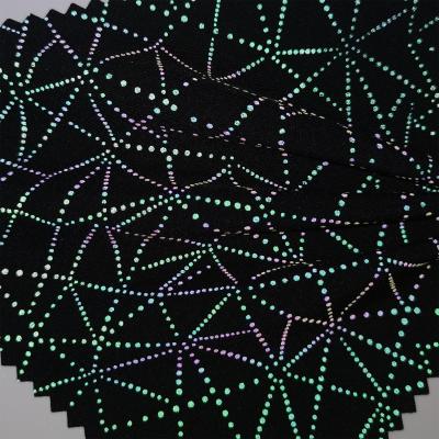 China Stretch New Arrival Knit Interlock Mirror Colorful Printing Polyester Spandex Fabric For Sportswear for sale