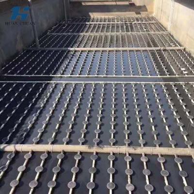 China Hotels EPDM Diffuser Membrane 6 Inch Fine Bubble Aerator Disc Diffuser For Urban Waste Water Treatment for sale