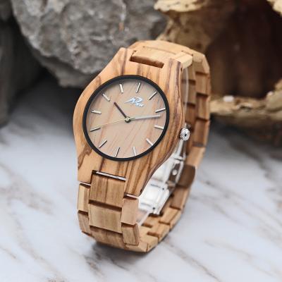 China Original Eco-friendly Wooden Factory Men's Non-Specific Custom Wood Watch Wristwatch With Low Price for sale