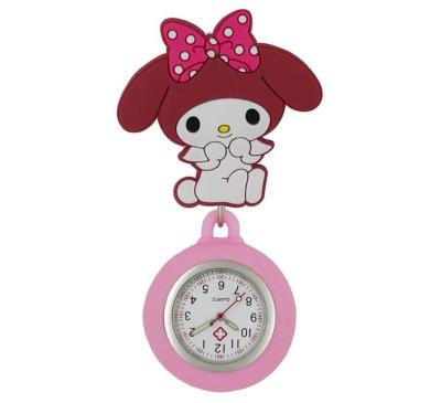 China Lovely Cartoon Non-Specific Pocket Watch Quartz Acrylic Cute Watches for sale