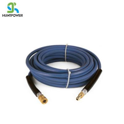 China CR Two Layer Steel Wire Braid 5000psi Washing Rubber Hose With High Quality for sale