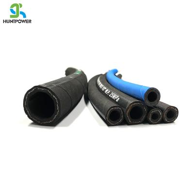 China Jet Wash Hose Rubber Hydraulic Hose 1SN 2SN 1SC 2SC R1 R2 Oil/Fuel/Petro/Hydraulic Use for sale