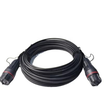 China LSZH/TPU G657A1 2Core FLXs Patch Tie Down 4.8MM LSZH FLXs IP68 CPRI Waterproof Cable for sale