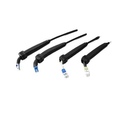 China SM - RF M / RRH NNO Flexible Boot Fiber Patch Tie DLC CPRI Cable Nokia NNO Boot End Patch Cord for sale