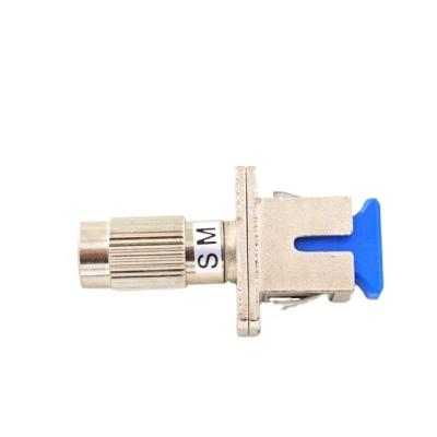 China Ftth Male To Female Midcoupler Adapter SC-FC Hybrid Fiber Optic Adapter for sale