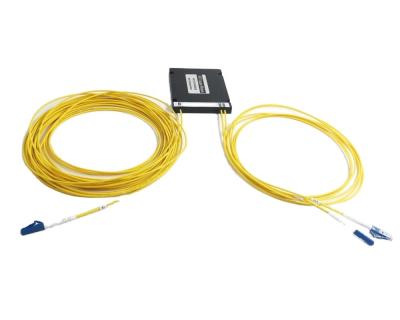 China FTTX Fiber Optic Splitter 1x2 FBT Splitter 3.0mm Optic Fiber Splitter for sale