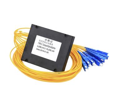 China FTTX SC LC PLC Splitter Board Optical Fiber Splitter 1x4 1x8 1x16 1x32 1x64 for sale