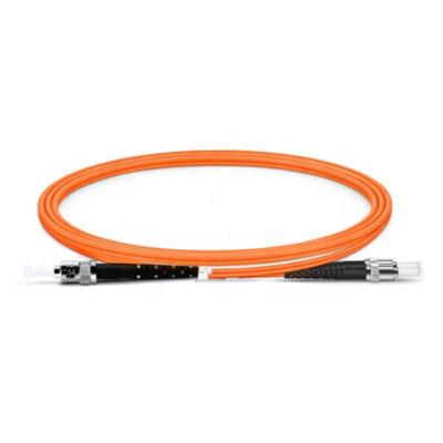 China 1m/2m Duplex Fiber Optic Jumper ST/UPC Fiber Optic Patch Cord Indoor Length 1 Cable for sale