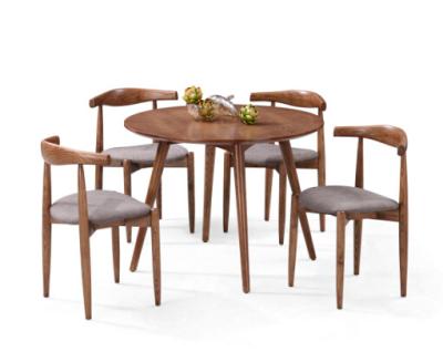 China Convertible Dining Table Designs Into Round Wooden Dining Table Tea Table for sale