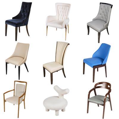 China Foldable Restaurant Furniture Dining Room Event Wedding Chair Stainless Steel Metal Velvet Makeup Wooden Upholstered Back Armchair for sale