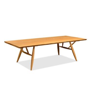 China Scandinavian Wooden Furniture Beech Solid Wood Dining Table for sale