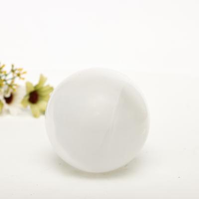 China China 2021 Wholesale Natural Stone Spheres White Gypsum Selenite Crystal Ball for Decoration and Love for sale