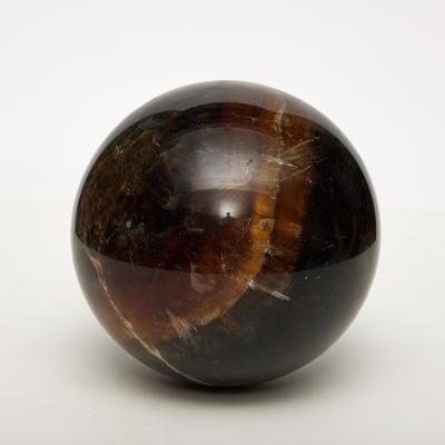 China China black it is 3.4kg light brown black crystal ball (plus color) for sale