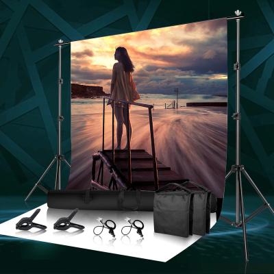 China Carry Bag Use Photo Studio Support System Kit Photography Green Screen Backdrops Chromakey Visual Iron Tube Background Stand Sight for sale