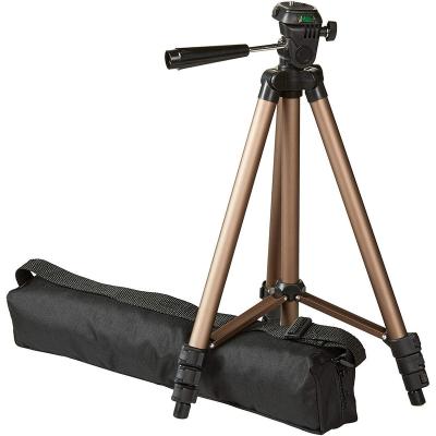 China PORTABLE Photography Kit 50 Inch Lightweight Camera Mount Tripod Stand with Foldable and Portable Bag for sale