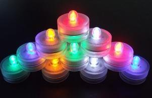 China submersible led light LD101_RGB, tea light for sale