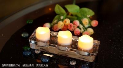 China Stelt de batterij In werking gestelde LEIDENE Kaars die van Tealight zich, geleide votive kaars voor tealight trillen Te koop