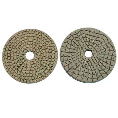 China New Arrival Almohadillas Para Pulir de Granite Wet Steps Diamond Pad Granite Polishing Pads 4 inch 100mm 3 for sale