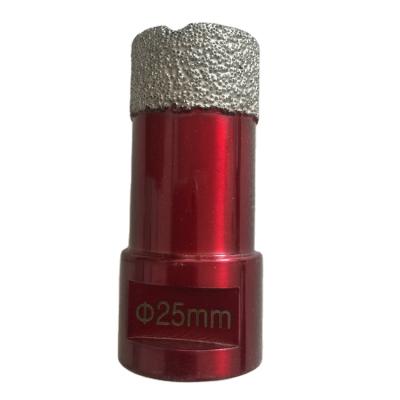 China Drilling Hole Vacuum Brazed Diamond Core Bit For Ceramic And Marble Diamond Core Bits Core Drill Bit for sale