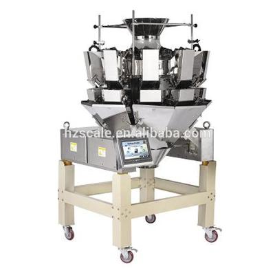 China Food Factory CE Approval A10 Combination Model Automatic Multi Head Weighing Machine For Frozen Seafood for sale