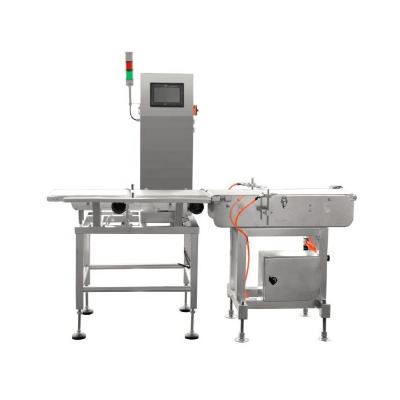 China Factory CE Approval Plastic Automatic Check Weigher Packaging Machine Production Line With Metal Detector Machine for sale