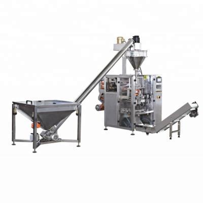 China Automatic Food 1kg 5kg Wheat Flour Powder Auger Filler Machine with Vertical Shaping/Filling/Sealing Packing Machine for sale