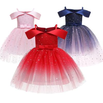 China Beautiful Royal Princess Flower Girl Dress Child Viable Custom Made Wedding Party Costume Prom Ball Gown for sale