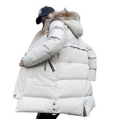 China Anti-Wrinkle Plus Size Mens Coats Cotton-Padded With Midi Pattern Thick And Hooded Winter Camouflage Color Mens Coats for sale