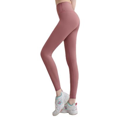 China New style breathable yoga pants, high-waisted bare butt-lifting pants, fitness running outer wear women sweatsuit for sale