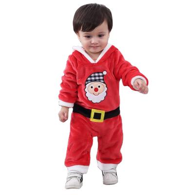 China 3-18 Months Breathable Christmas Costumes For Christmas One Piece Boys Santa Claus Halloween Costumes for sale