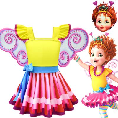 China Nancy Dress Carnival Girls Fancy+Oversleeve Dresses Cartoon Character Daily Casual Summer Fancy Dress Fashion Carnival Party Role Playing Costumes for sale