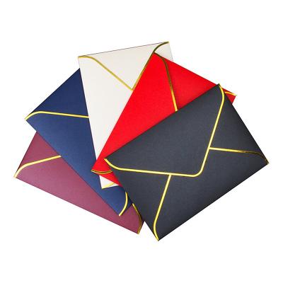 China High Quality Europe Craft Paper Necklace Packaging Holder Women Envelope Card Wallet for sale