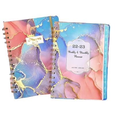 China Handmade custom 2022-2023 planners and notebooks for sale