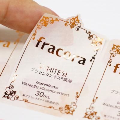 China Waterproof hot sale custom labels 3d adhesive self adhesive permanent custom labels for packaging adhesive for sale