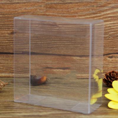 China Food/Jewelry/Candy/Gift Recyclable Transparent PVC Clear Box PVC Waterproof Clear Box for sale